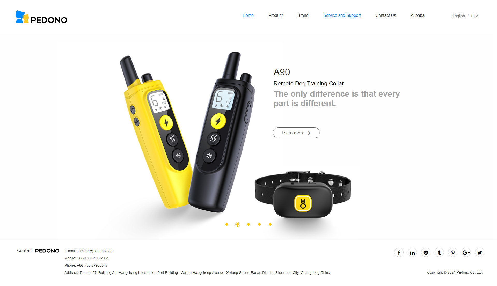 公司名稱:pedono co.,ltd.